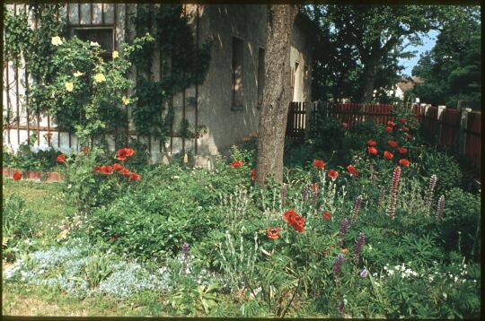 Dorfgarten in Nieder-Neundorf 1969