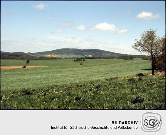 Blick zum Keulenberg bei Pulsnitz