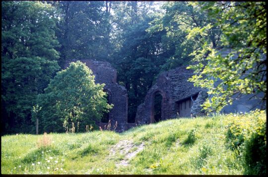 Ruine eines Gebäudes des Kloster Altzella