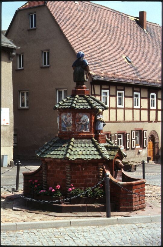 Töpferbrunnen in Kohren-Sahlins