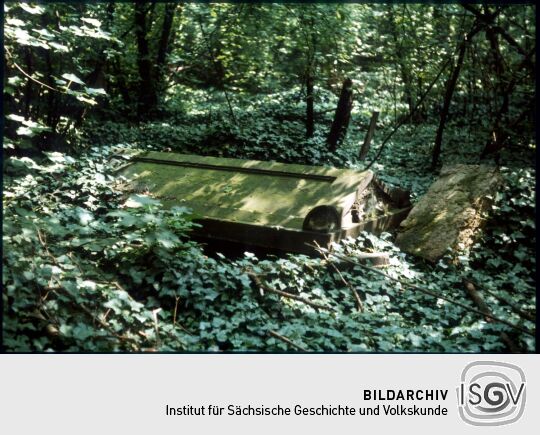 Grabmal auf dem Eliasfriedhof in Dresden