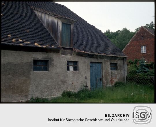 Gebäude in der Dübener Heide 1990