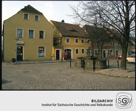 Blick über den Markt Weißenberg