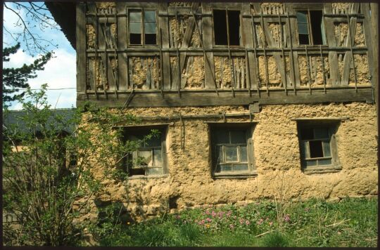 Fachwerkgebäude eines Bauernhofes in Belgershain