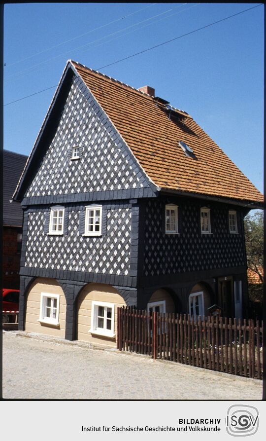 Umgebindehaus in Obercunnersdorf 1995