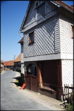 Bild: Umgebindehaus in Obercunnersdorf 1986