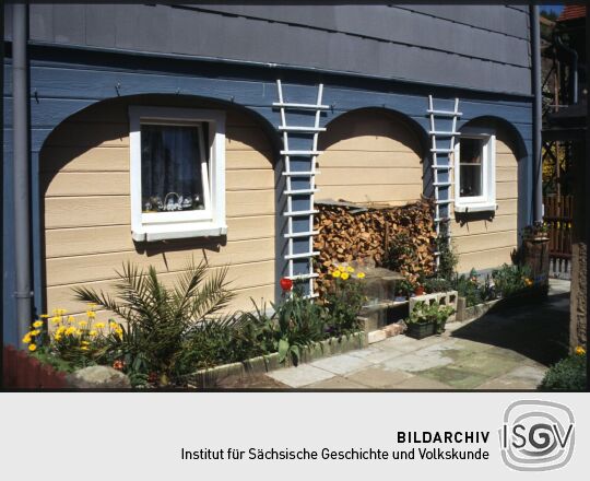 Umgebindehaus in Obercunnersdorf 1995