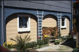 Bild: Umgebindehaus in Obercunnersdorf 1995