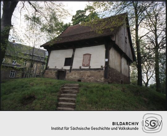 Perfet oder Hussitenhäuschen in Pulsnitz  1992