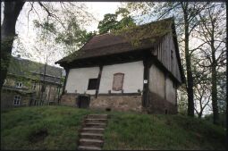 Bild: Perfet oder Hussitenhäuschen in Pulsnitz  1992