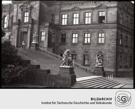Treppen zur Brühlschen Terrasse