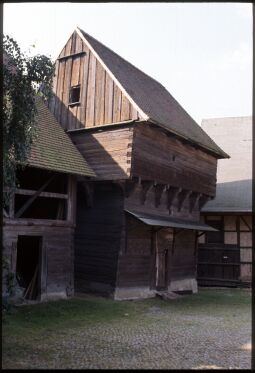 Bild: Blockspeicher in Niederlungwitz.