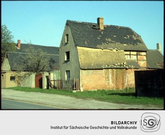 Gebäude an der Hauptstraße in Breunsdorf