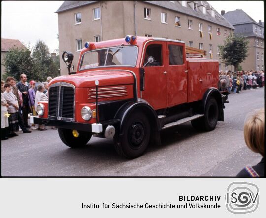 Festumzug zum Tag der Sachsen in Rochlitz 1995
