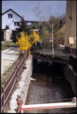 Bild: Brücke über das Hoyerswerdaer Schwarzwasser in Demitz-Thumitz