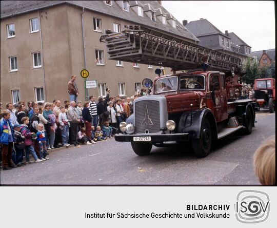 Festumzug zum Tag der Sachsen in Rochlitz