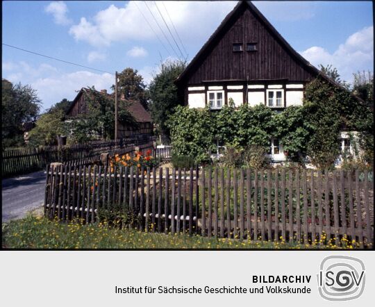 Fachwerkgebäude in Nieder Seifersdorf