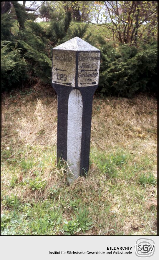 Wegesäule bei Pottschapplitz