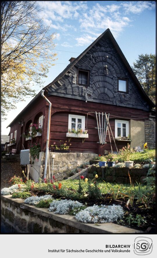 Umgebindehaus in Hinterhermsdorf