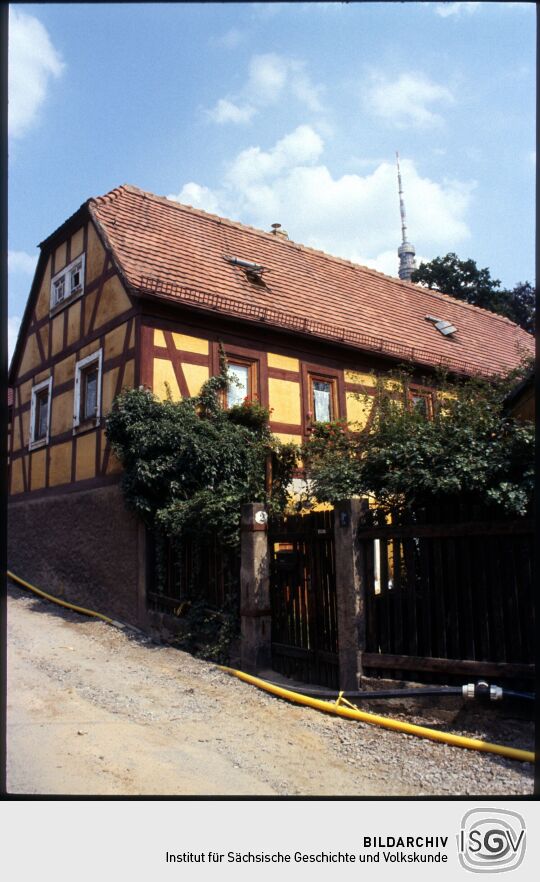 Fachwerkgebäude im Wachwitzgrund