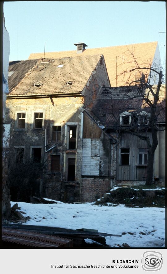 Verschneiter in Freiberg