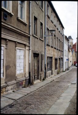 Bild: Blick in die Enge Gasse Freiberg