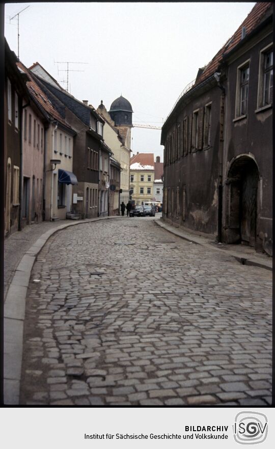 Straßenansicht von Bischofswerda