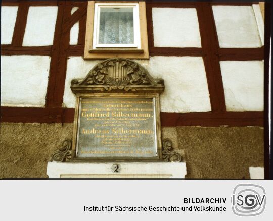 Geburtshaus von Gottfried Silbermann in Kleinbobritzsch