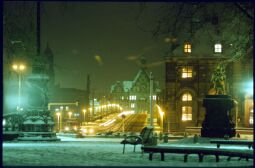 Blick vom Neustädter Markt auf das Georgentor