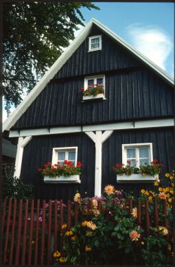 Bild: Umgebindehaus in Raun im Vogtland