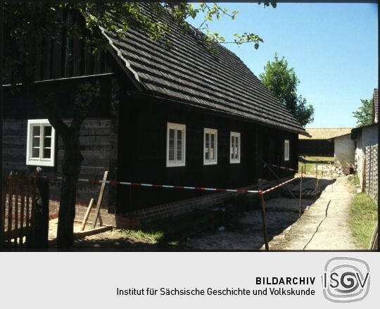Schrotholzhaus in Kromlau