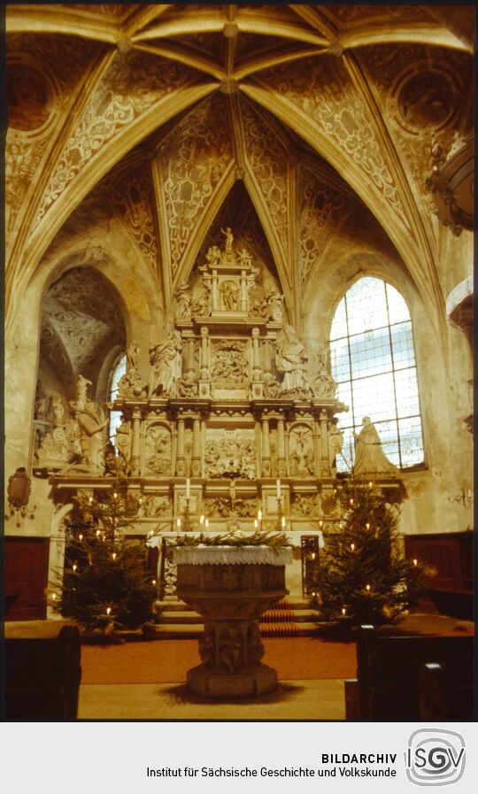 Chor der Kirche Lauenstein