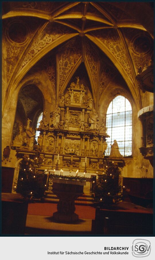 Chor der Kirche Lauenstein