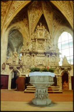 Bild: Chor der Kirche Lauenstein