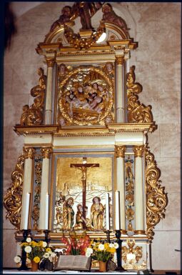 Bild: Altar in der St. Johanniskirche Reichenbach/O.L.