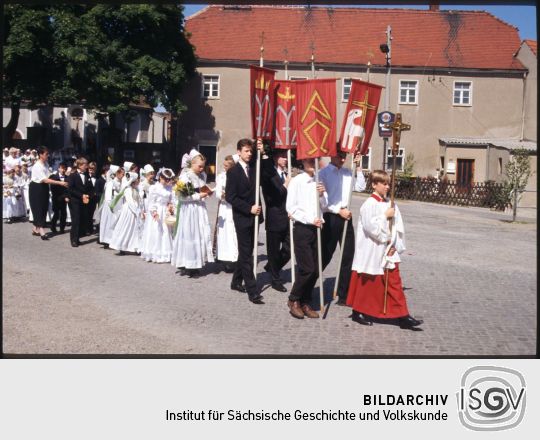 Fronleichnamsprozession Radibor