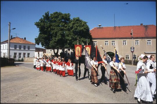 Fronleichnamsprozession Radibor