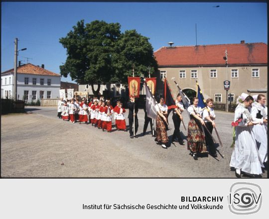 Fronleichnamsprozession Radibor