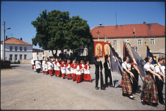 Fronleichnamsprozession Radibor