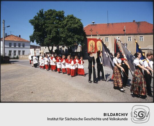 Fronleichnamsprozession Radibor