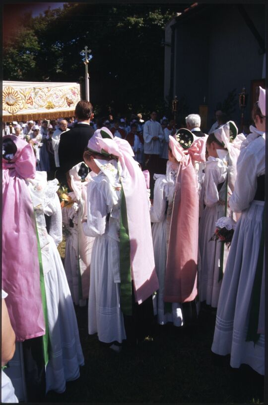 Fronleichnamsprozession Radibor