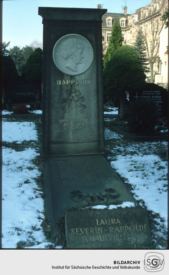 Grab der Pianistin Laura Rappoldi