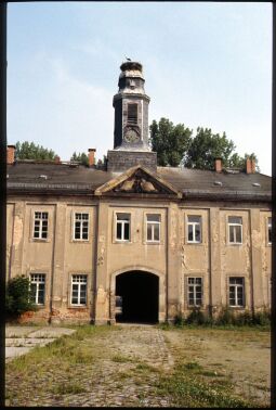 Bild: Torhaus des Rittergutes Großharthau