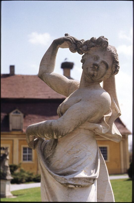 Ansicht von Schloss Rammenau