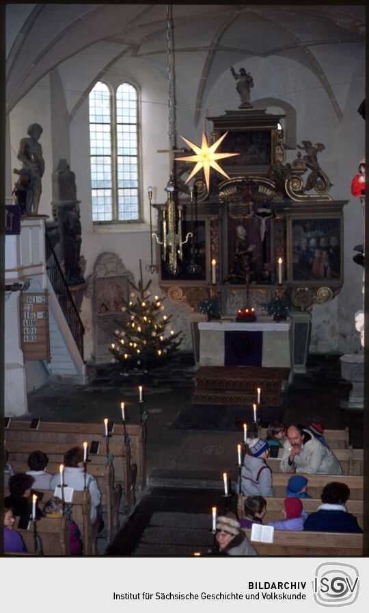 Altar der Kirche Seifersdorf