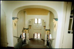 Bild: Blick in das Treppenhaus von Schloss Wachau