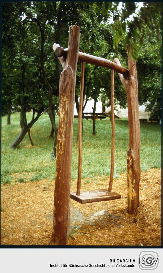 Holzschaukel in Kamenz