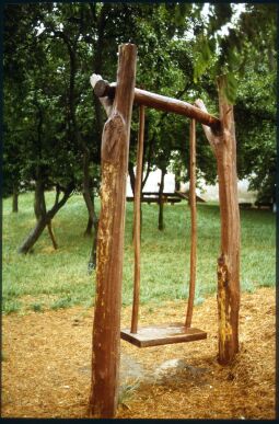 Bild: Holzschaukel in Kamenz