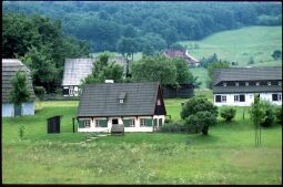 Bild: Gebäude im Freilichtmuseum Seiffen