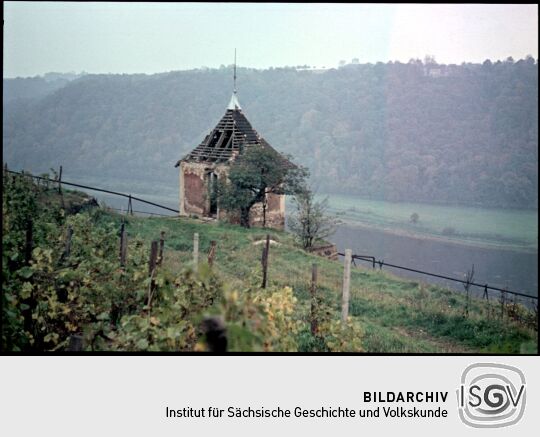 Landschaftsansicht bei Meißen